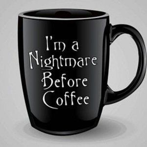 Nightmare before coffee mug